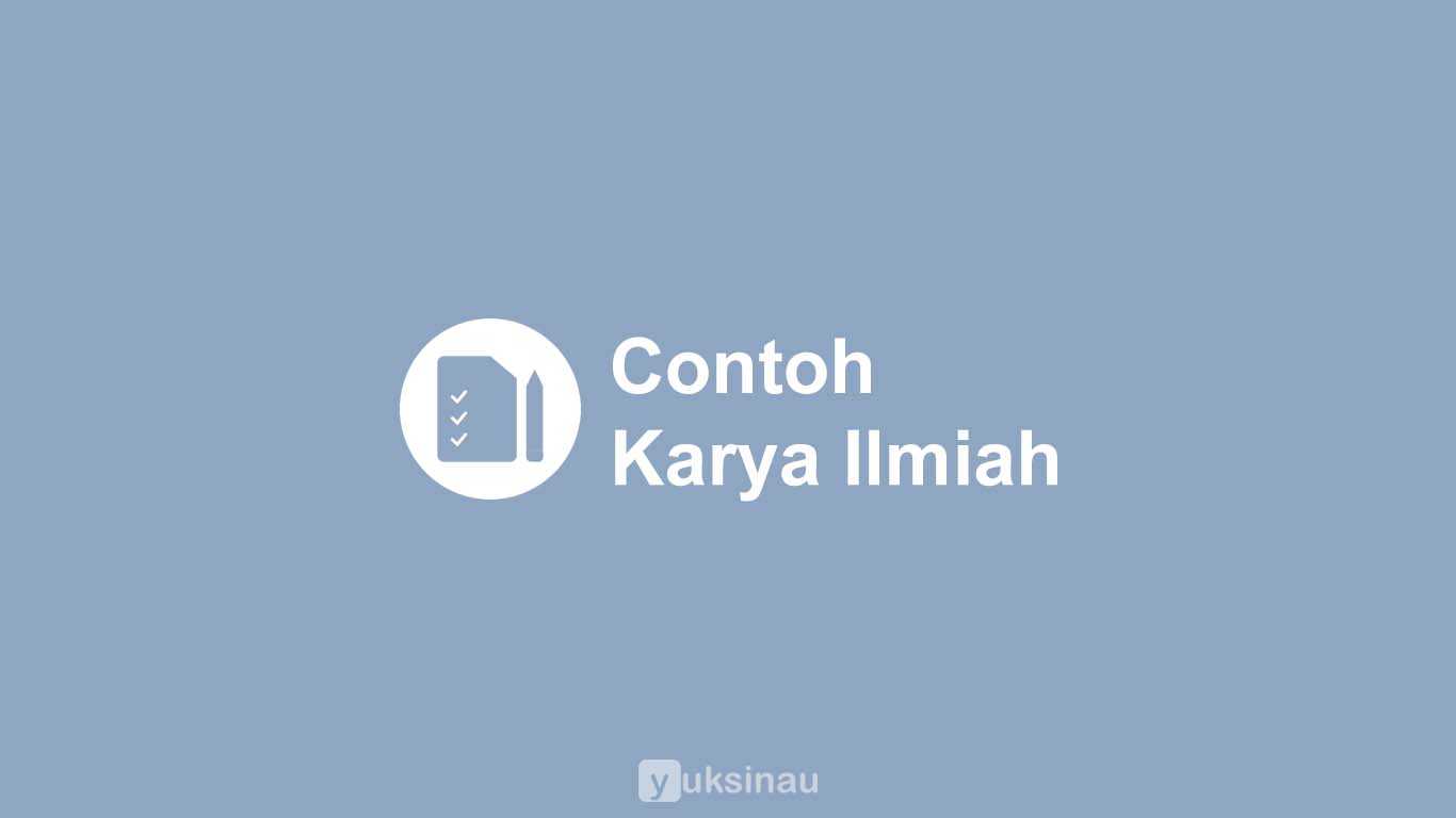 Contoh Karya Ilmiah