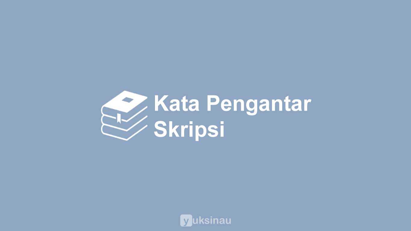 Kata Pengantar Skripsi