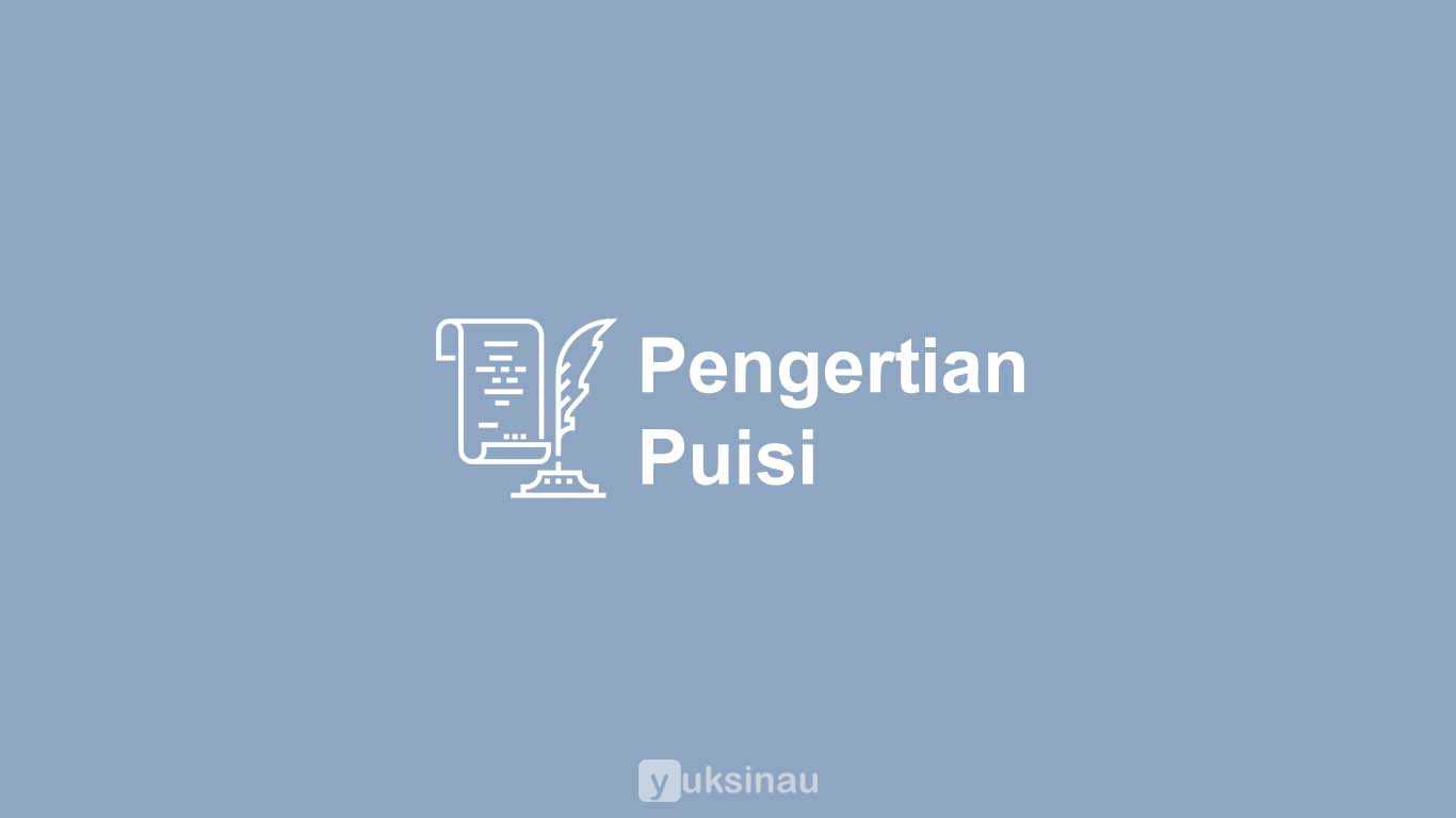 Pengertian Puisi