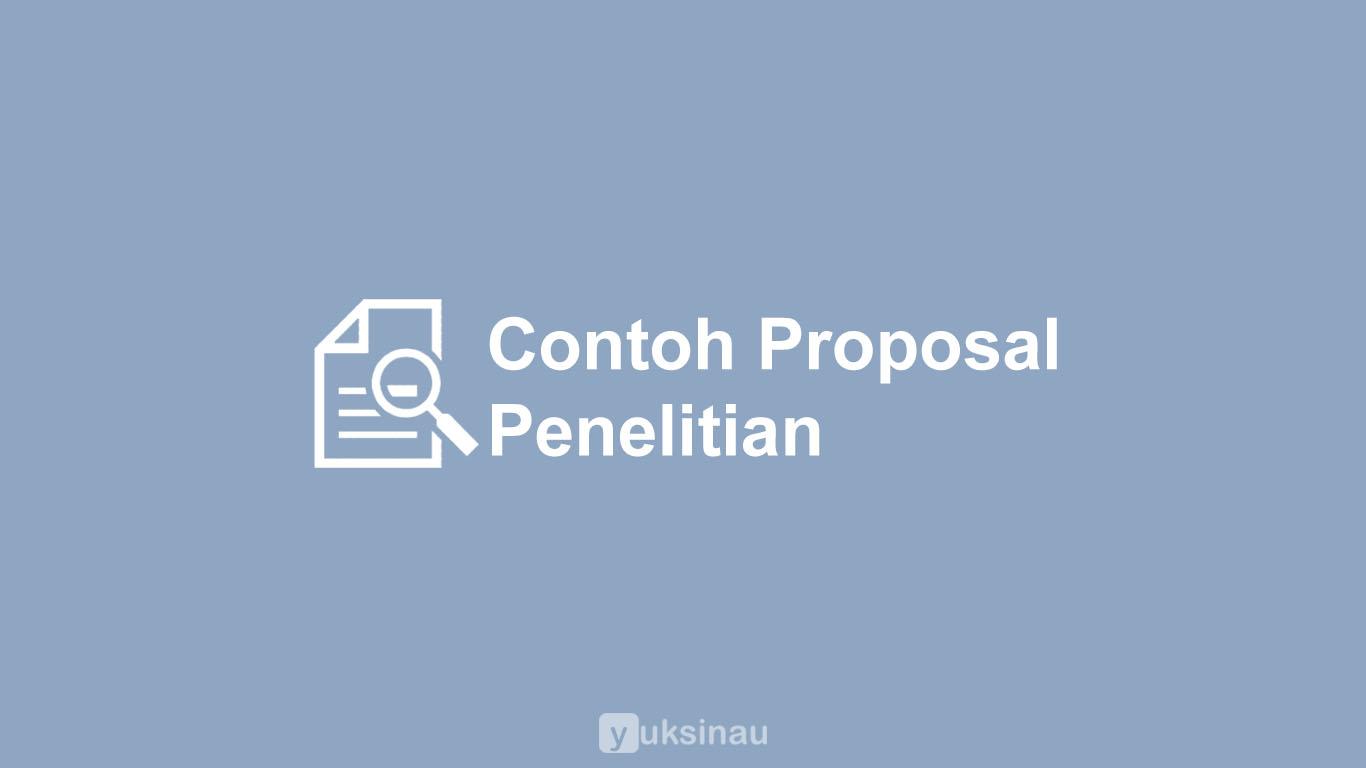 Contoh Proposal Penelitian