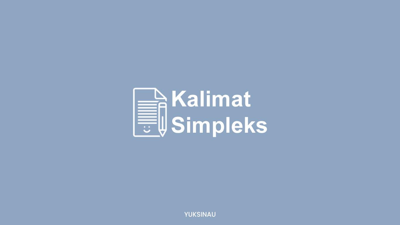 Kalimat Simpleks